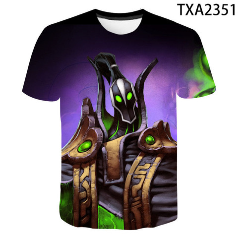 Camiseta Dota 2 con estampado en 3D para hombre y mujer, niño y niña de verano para ropa de calle, camisetas geniales, 2022 ► Foto 1/6