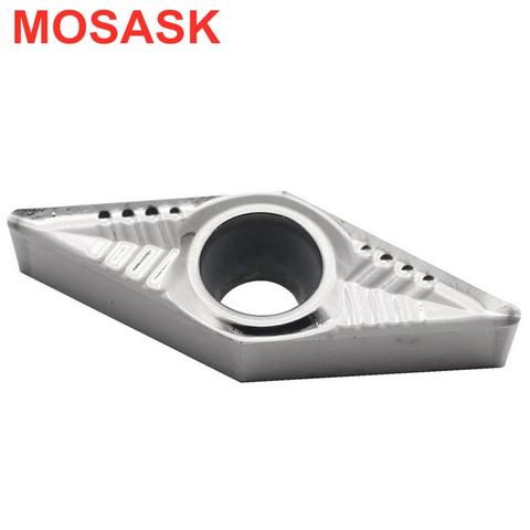 MOSASK VBGT 10 Uds 1103 1604 04 08 02 AL ZK01 de aluminio de cobre Semi-acabado torno de mecanizado CNC torneado insertos de carburo de tungsteno ► Foto 1/6