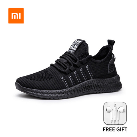 Xiaomi-Zapatillas deportivas Youpin para hombre, zapatos informales para exteriores, ligeras y transpirables, vulcanizadas, para correr ► Foto 1/6