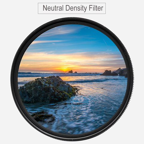 ND8 ND16-filtro ND 0,9 de densidad neutra para Canon, Nikon, 37mm, 43mm, 46mm, 40,5mm, 49mm, 52mm, 55mm, 58mm, 62mm, 67mm, 72 77 82 ► Foto 1/4