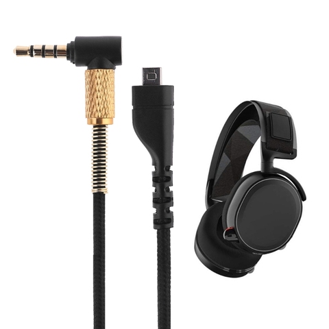 Cable de extensión de Cable de Audio estéreo de repuesto para SteelSeries Arctis 3, 5, 7, 9X Pro, auriculares inalámbricos para videojuegos ► Foto 1/6