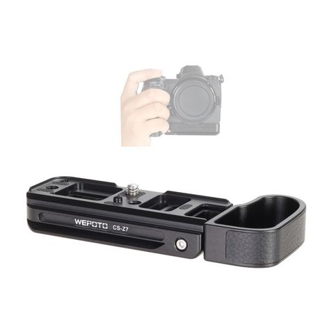 WEPOTO-mango de placa de liberación rápida para cámara, Compatible con Nikon Z5 Z6 Z6II Z7 Z7II ► Foto 1/6