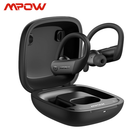 Mpow-auriculares inalámbricos Flame Lite con Bluetooth 5,0, dispositivo de audio iPX7, 30h de tiempo de reproducción, impermeable, modo individual/doble, para iPhone 11 y Xiaomi ► Foto 1/6