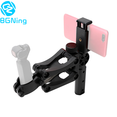 4-eje Z Eje estabilizador para DJI OSMO bolsillo Smartphone Steadycam cardán soporte amortiguador de choques de expansión soporte base agarradera ► Foto 1/6