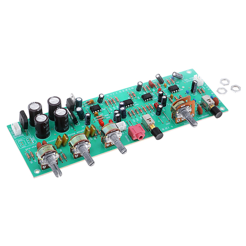 PREAMPLIFICADOR DX338A, preamplificador de alta fidelidad, placa de Control de tonos, Kits de Control de volumen CA 12V ► Foto 1/6