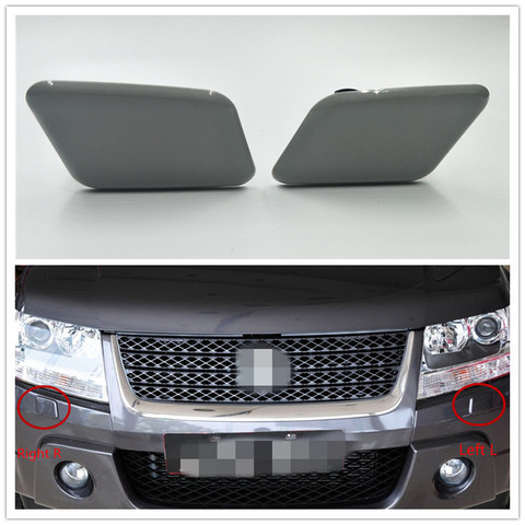 Para Suzuki Grand Vitara 2005-2011 faros lámpara principal boquilla limpieza cubierta Cap con pulverizador ► Foto 1/6