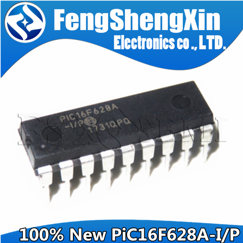 1 Uds nuevo PIC16F628A-I/P PIC16F628AIP PIC16F628A 16F628A DIP-18 8-poco CMOS microcontroladores con tecnología de nanovatio ► Foto 1/2