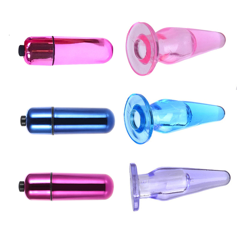 Punto G vibrador juguetes sexuales para mujer clítoris masajeador impermeable Anal cuentas consolador vibrador trasero macho adultos masturbación femenina. ► Foto 1/6