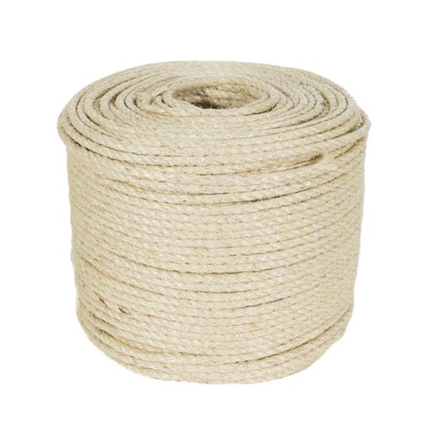 Cuerda Sisal Natural para rascador para gato de 3/5M, juguetes para hacer bricolaje, escritorio, silla, patas, cuerda para atar Material para gato, afilar garra ► Foto 1/6