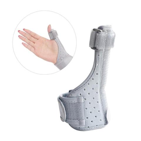 Férula para dedo gordo ajustable, alivio del dolor, banda de pulgar cómoda fija, almohadillas correctoras de soporte, unisex, 1 unidad ► Foto 1/6