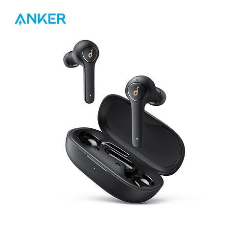 Anker-auriculares inalámbricos Soundcore Life P2 TWS con 4 micrófonos, reducción de ruido CVC 8,0, autonomía de 40H, resistencia al agua IPX7 ► Foto 1/6