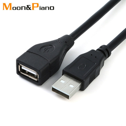 Cable de extensión USB 2,0 de alta velocidad, macho a hembra, 0,5 m, 1m, 1,5 m, 3m, 5m, sincronización de datos, 2,0 ► Foto 1/6