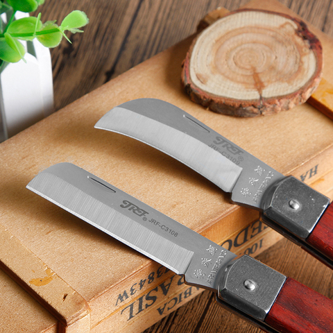 JRF-1 Uds. De cuchillo de injerto, máquina profesional de injerto de frutas plegable, herramienta de poda, cortador de mano, tijeras de corte de jardín ► Foto 1/6