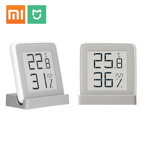 Xiaomi Mijia-termómetro Digital para interiores, estación meteorológica inteligente, Sensor electrónico de humedad y temperatura ► Foto 1/6