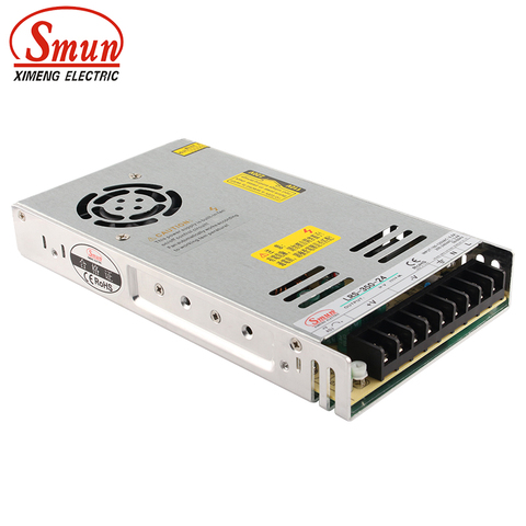 Smun-fuente de alimentación SMPS, LRS-350-24, 350W, 24VDC, 14,6a, salida Industrial, modo de conmutación de AC-DC ► Foto 1/1