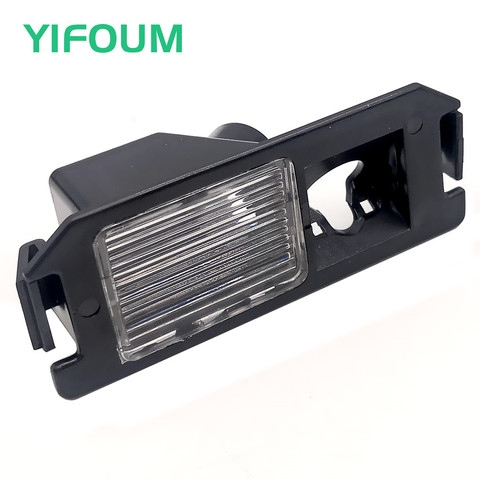 YIFOUM vista trasera de coche soporte de cámara de las luces de la matrícula para Hyundai I10 I20 I30 Solaris Génesis HEV Elantra Verna/Kia Soul ► Foto 1/6