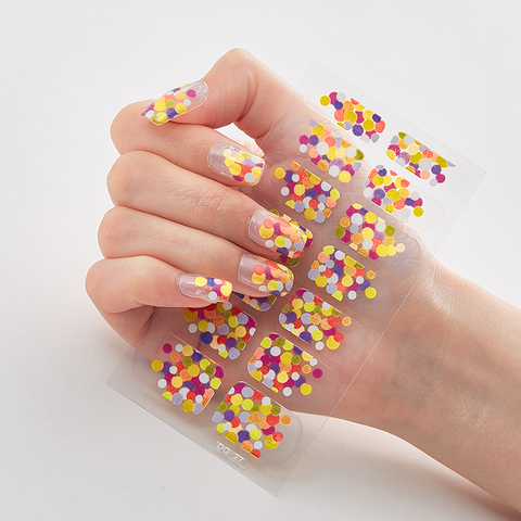 Estampado de uñas con papel de aluminio para decoración de uñas, Full Beauty, 2022 ► Foto 1/6