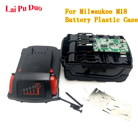 Milwaukee M18 18V Li-Ion de la batería de plástico con la carga de circuito de protección M18 48-11-1815 3Ah 4Ah 5Ah PCB Kit ► Foto 1/6