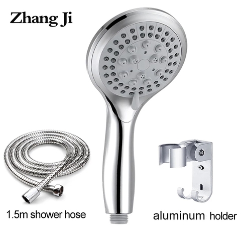 Zhangji-Cabezal de ducha de 5 modos para baño, boquilla de ahorro de agua de Panel grande, diseño estándar clásico G1/2, accesorios de ducha de Color aleatorio ► Foto 1/6