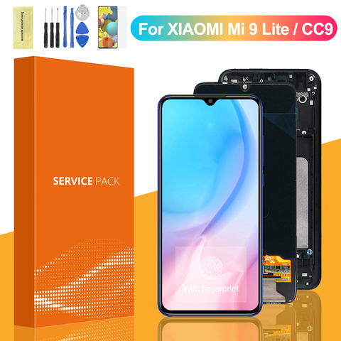 Pantalla LCD 100% Original para Xiaomi Mi 9 Lite, montaje de digitalizador con pantalla táctil con marco para Xiaomi Mi CC9 Mi9 Lite ► Foto 1/6