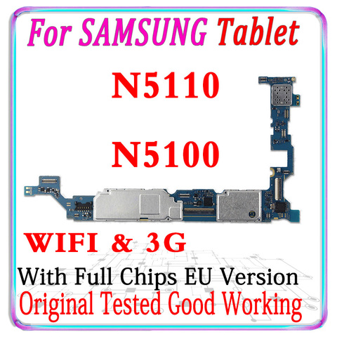 Placa base desbloqueada 100% Original para Samsung Galaxy Note 8,0 N5100 N5110, versión europea, con chips MB, envío gratis ► Foto 1/2