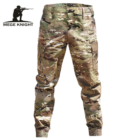 Mege-Pantalones informales de camuflaje para hombre, ropa de calle de moda para hombre, pantalón informal de camuflaje para correr, prendas militares tácticas, cargos para hombre, envío directo ► Foto 1/6