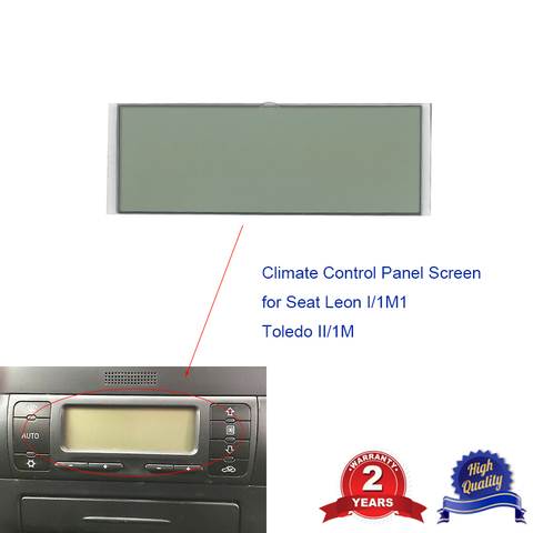 Pantalla LCD de aire acondicionado, Panel de Control de climatización para reparación de píxeles de Seat Leon Toledo ► Foto 1/1