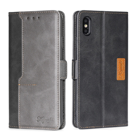 Funda de cuero para Huawei Honor 7C 8X 8S 8C 7S 8A 5X 6X, carcasa de libro con tapa para Huawei Honor 10i 10 9 20 7 8 Lite V10 V20 Play ► Foto 1/6