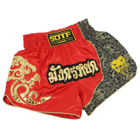 Pantalones cortos de boxeo MMA Jujitsu para hombre, pantalón corto de Tigre, Muay Thai, sanda, barato ► Foto 1/6