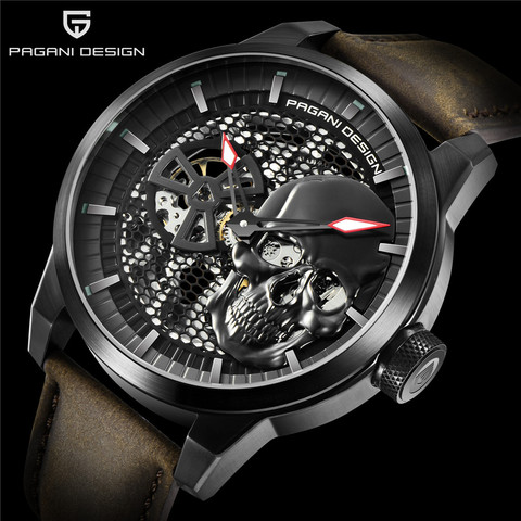 Reloj PAGANI DESIGN 2022 de acero inoxidable para hombre, reloj mecánico resistente al agua, reloj automático de lujo para hombre, reloj Masculino ► Foto 1/6