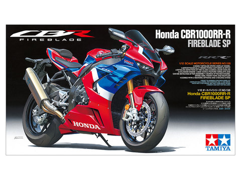 Kit de montaje de motocicleta Honda CBR1000RR-R Fireblade SP, novedad de 1/12, kits de construcción de modelos para adultos, bricolaje, Tamiya 14138 ► Foto 1/6