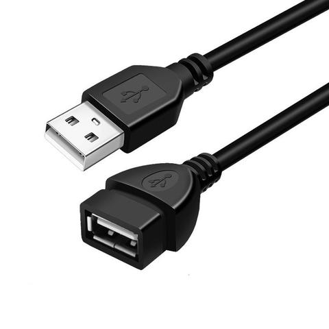 Cable extensor USB 2,0, cable de transmisión de datos, supervelocidad para Monitor de datos de Cable de extensión, proyector, ratón y teclado ► Foto 1/6