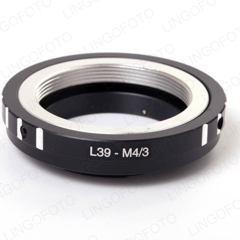 Manual adaptador de montaje para lentes Leica 39mm M39 L39 montaje lente Olympus y Panasonic Micro cuatro tercios MFT M4/3 M43 montaje LC8272 ► Foto 1/2