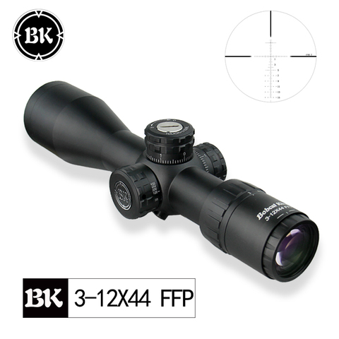 Bobcat King-Primer plano Focal para Rifle de caza, objetivo táctico de francotirador óptico de vidrio grabado, 3-12X44 FFP ► Foto 1/6