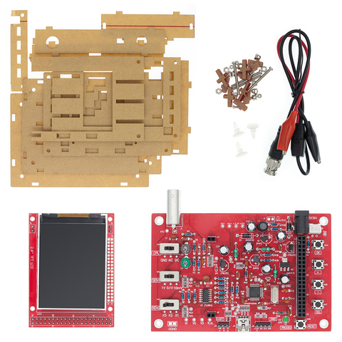 DSO138-carcasa de acrílico para DSO138, Kit de osciloscopio Digital de bolsillo TFT de 2,4 