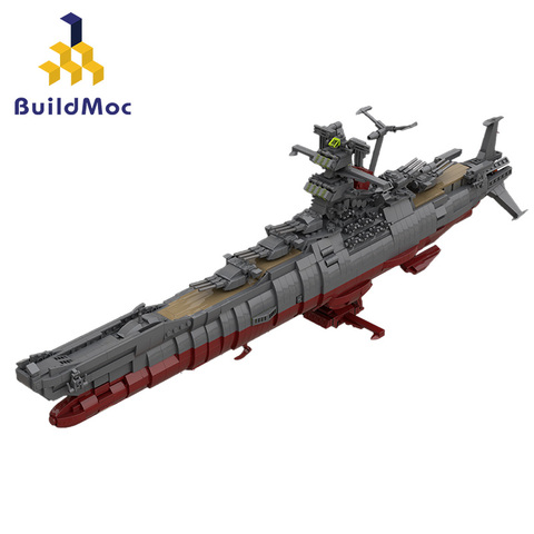 31693 la estrella nave espacial serie guerras nave de guerra espacial Yamato famoso barco Technicle bloques de construcción ladrillos chico juguete cumpleaños ► Foto 1/5