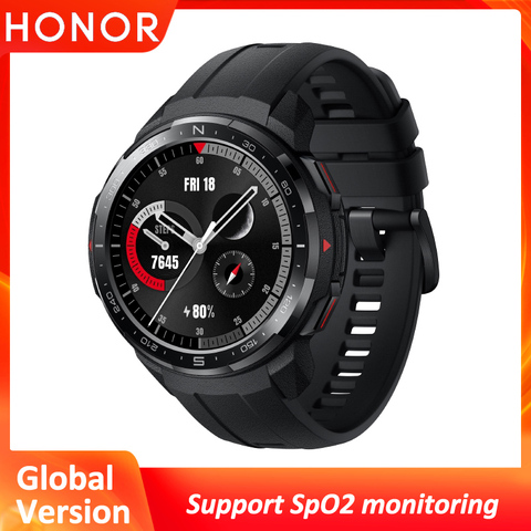Honor Watch-reloj inteligente GS Pro, deportivo con Pantalla AMOLED de 1,39 pulgadas, control del ritmo cardíaco, del oxígeno en sangre y Bluetooth, resistente al agua hasta 5ATM y versión Global ► Foto 1/6