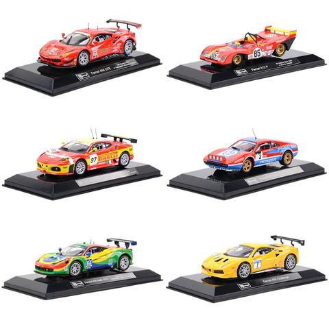 Bburago 1:43 Ferrari 488GTE 312P F430GT2 308GTB 458GT3 desafío de 488 estática fundido a presión vehículos colección modelo de coche de carreras Juguetes ► Foto 1/6