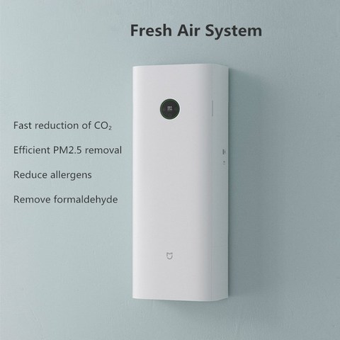 Purificador de aire fresco, sistema de aire acondicionado, intercambiador, 300m, ³/h, purificación eficiente del aire ► Foto 1/5