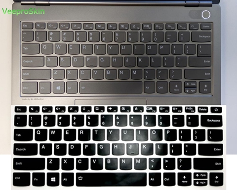 Cubierta de teclado de silicona Protector de la piel para Lenovo ThinkBook creo que libro 13s 14s 13s Iwl 13 S 13,3 pulgadas 14 S 14s Iwl 14 pulgadas ► Foto 1/6