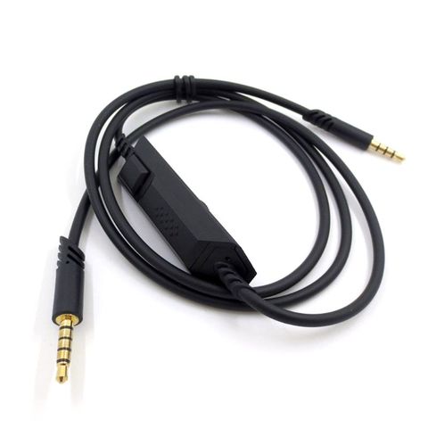 Cable de Audio de 3,5mm con Control en línea para Logitech G633, G933 o para Logitech Astro A10, A40 o para G433/G233, auriculares para videojuegos ► Foto 1/6