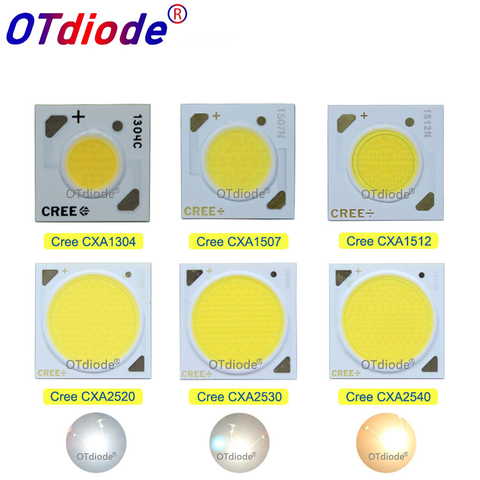 1-10 Uds Cree cob CXA1304 CXA1507 CXA1512 CXA1816 CXA1820 CXA2530 CXA2540 LED CRI80 3000K 4000K 5000K Chip LED de COB ► Foto 1/6