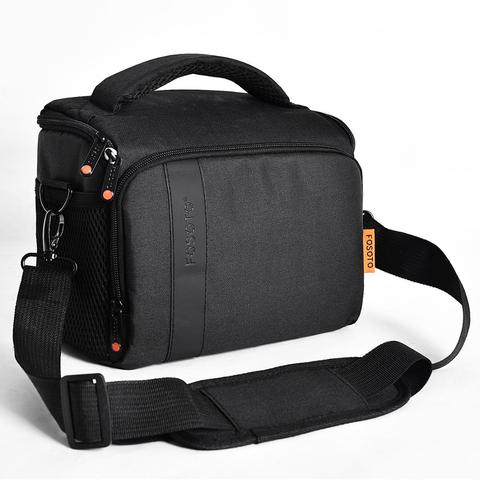 Bolso de hombro impermeable para cámara Digital DSLR FOSOTO, estuche para cámara de vídeo para Canon Nikon Sony ► Foto 1/6