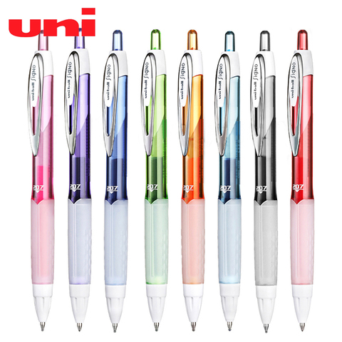 Bolígrafo de tinta de Gel retráctil, uni-ball UMN-207F de Japón, 0,7mm, azul/negro/rojo/naranja/rosa/Verde/púrpura/azul claro, 1 Uds. ► Foto 1/6