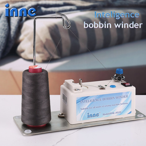 Máquina de coser INNE, bobinadora eléctrica automática inteligente, soporte para hilos, accesorios, conjunto de herramientas con asistente Universal ► Foto 1/6