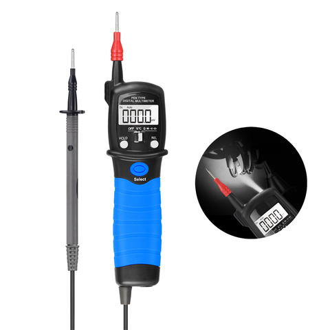 BT-38B multímetro Digital tipo de rotulador AC DC 600V resistencia del voltímetro analizador de continuidad de diodo resistencia analizador de continuidad de diodo ► Foto 1/6