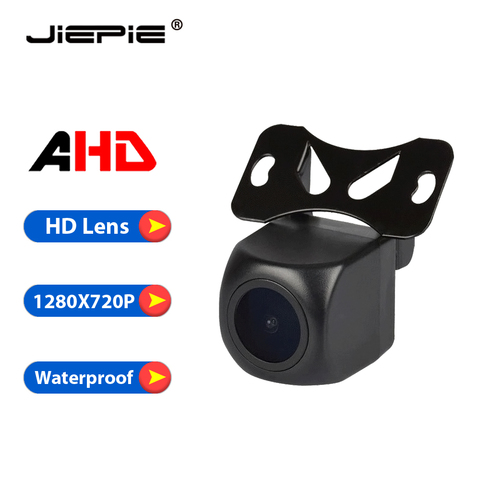 JIEPIE-cámara de visión trasera AHD IP68, impermeable, visión nocturna, Monitor de aparcamiento marcha atrás, unidad principal Universal Android ► Foto 1/6