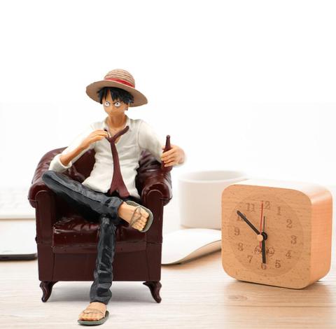 Figura de acción de One Piece, Monkey D Luffy Sabo Ace Luffy Gear, figura de One Piece con sofá de 13cm para decoración para hogar y coche, Juguetes ► Foto 1/6