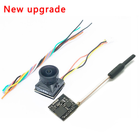 Transmisor ajustable de potencia Mini 5,8G 40CH 25 mw/100 mW compatible con Audio inteligente y Caddx. cámara us Turbo EOS2 1200TVL FPV para Dron ► Foto 1/6