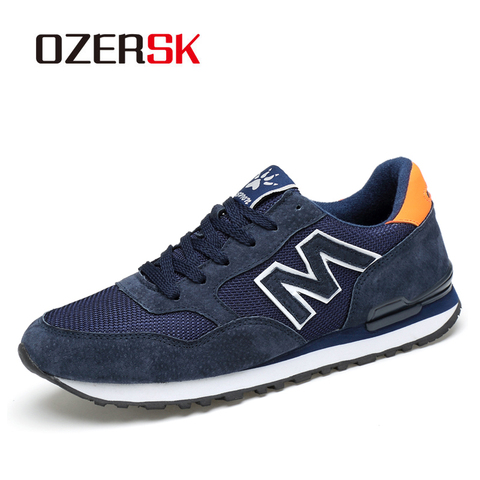 OZERSK-zapatos informales para hombre, zapatillas masculinas de gran oferta, transpirables, cómodas, para uso diario, para verano, 2022 ► Foto 1/6